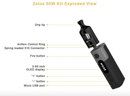 Aspire Zelos Kit 50W 7