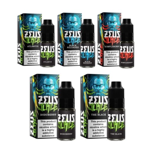 Zeus Juice MULTI-PACK - 5x 10ml Bottles