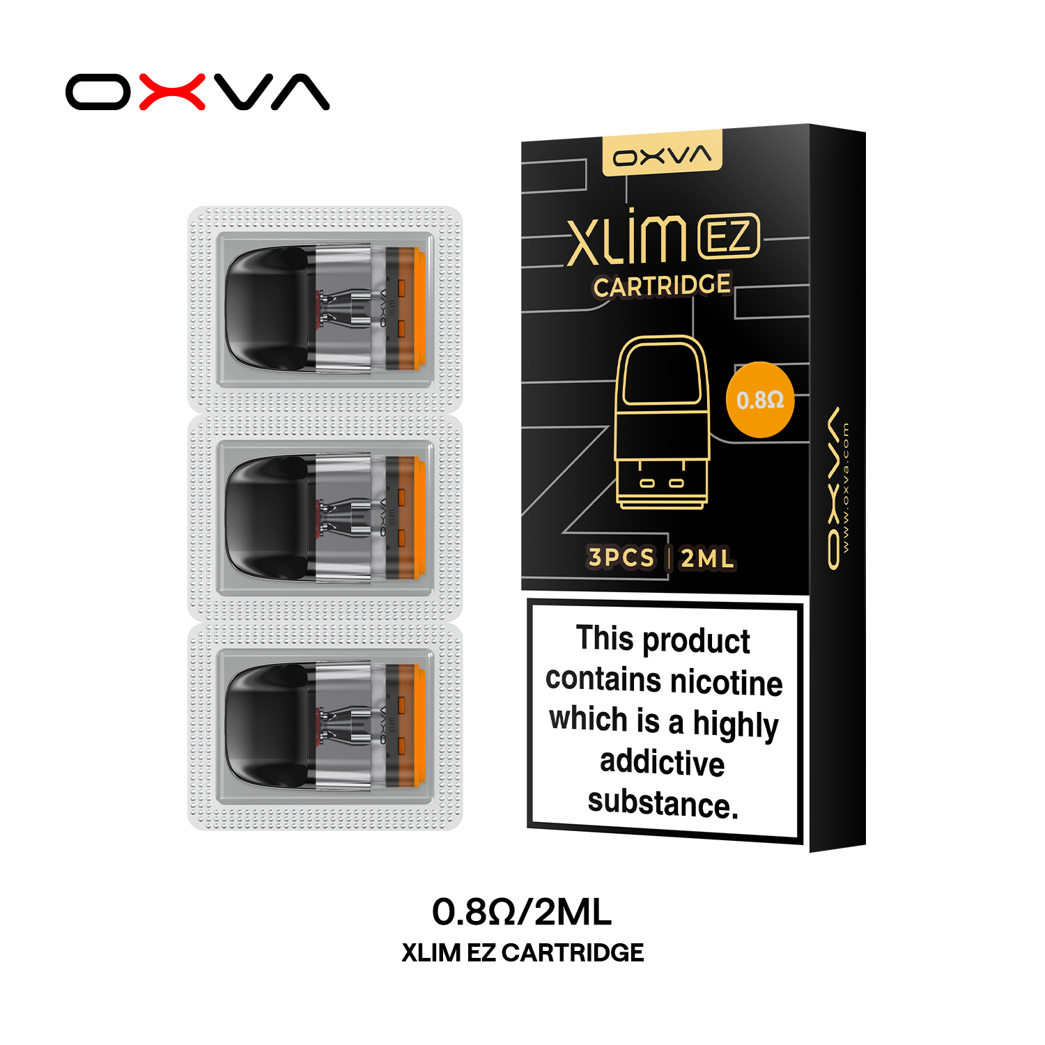elfbar elfa master akku OXVA Xlim EZ Replacement Pods (Top Fill) 2ml & 3ml – Infinite Vapour